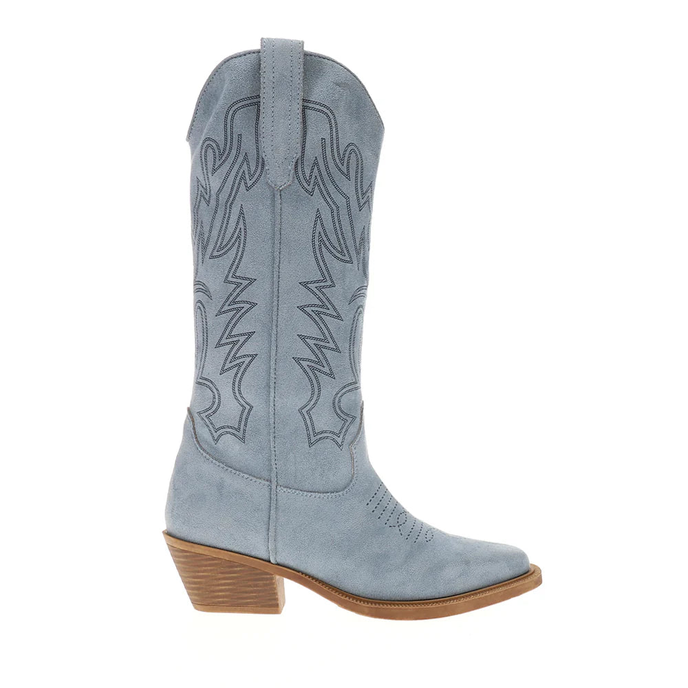 Light Blue Faux Leather