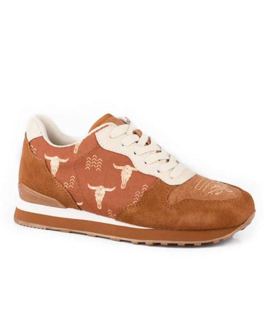 PRINTED COW SUEDE