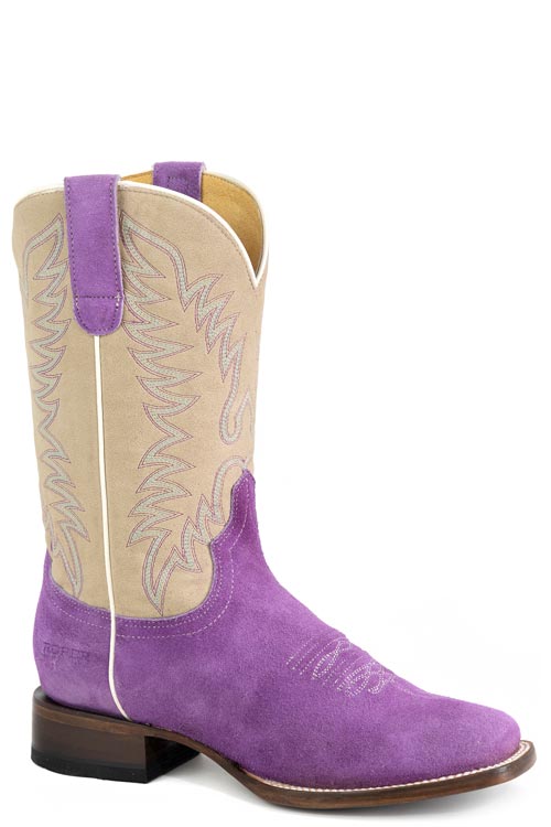Wilma Purple Suede