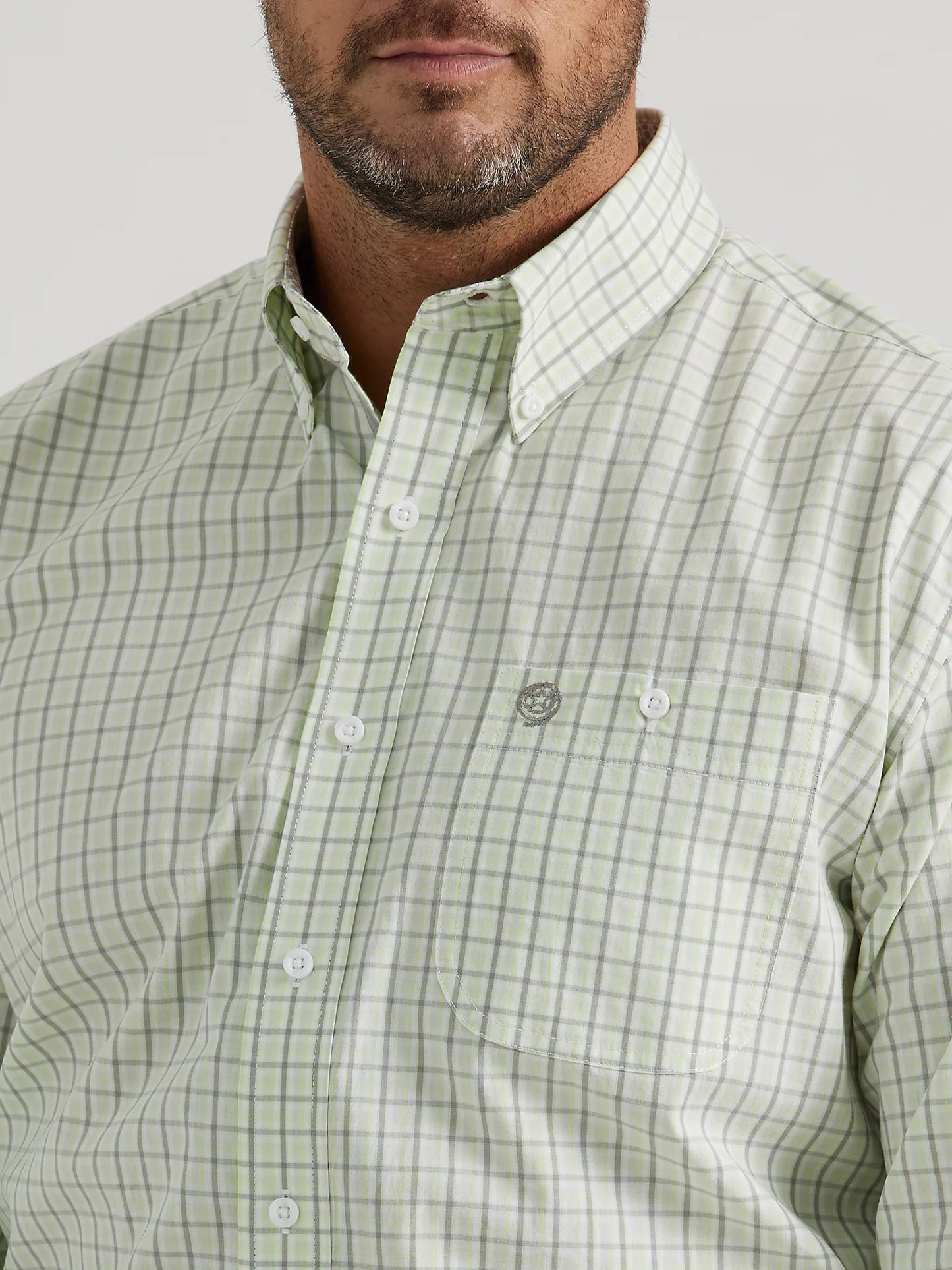 Green Plaid Wrangler