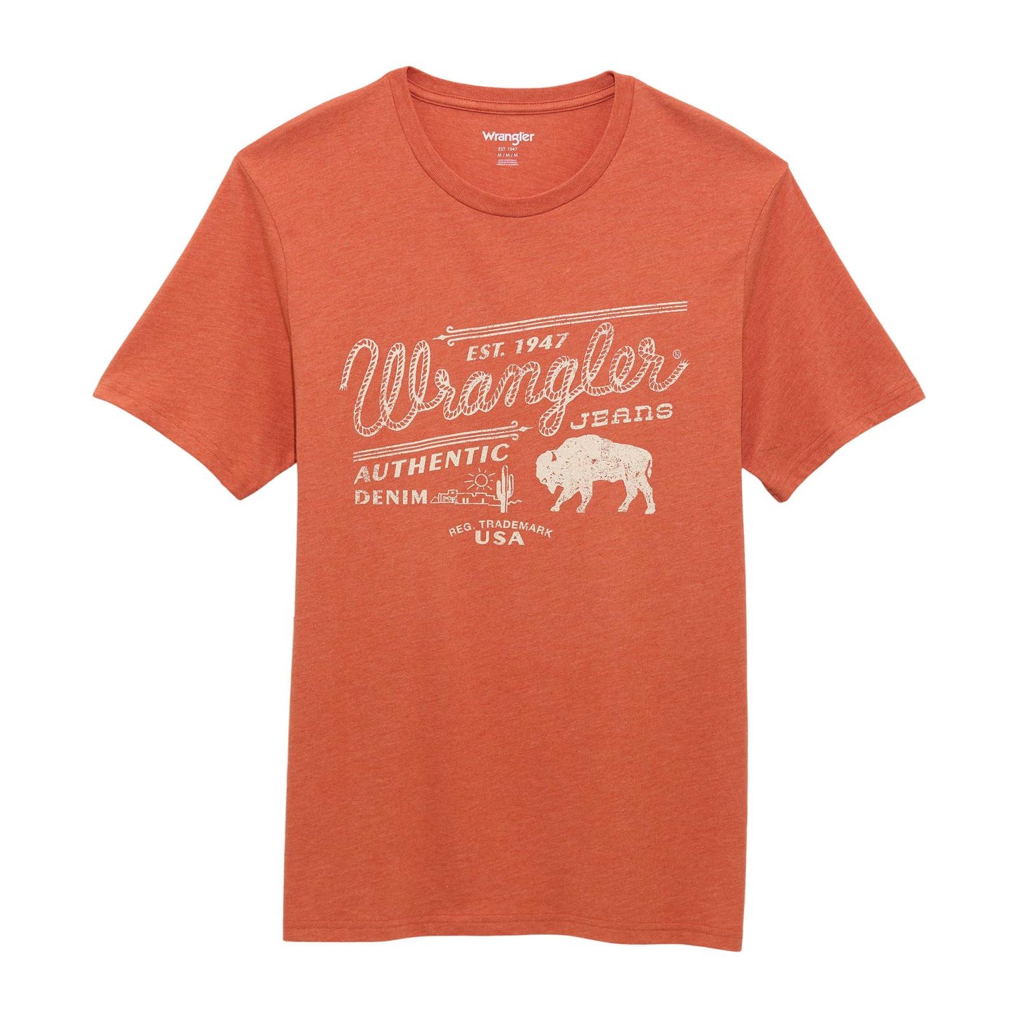 Orange Buffalo Tee