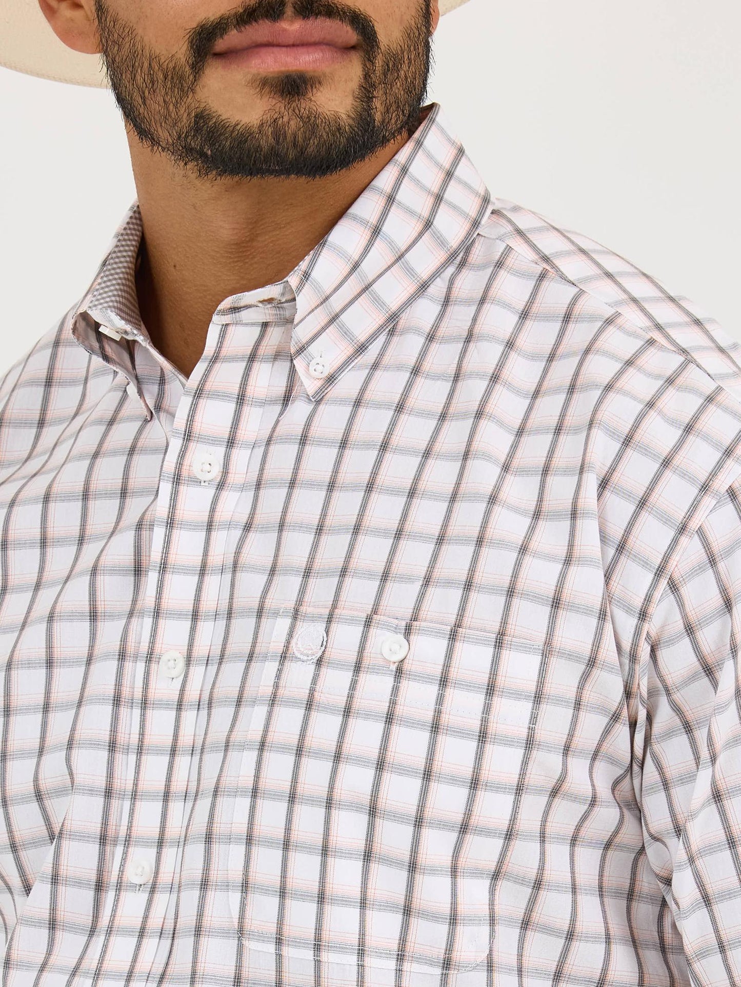 GS Pink Grey Plaid