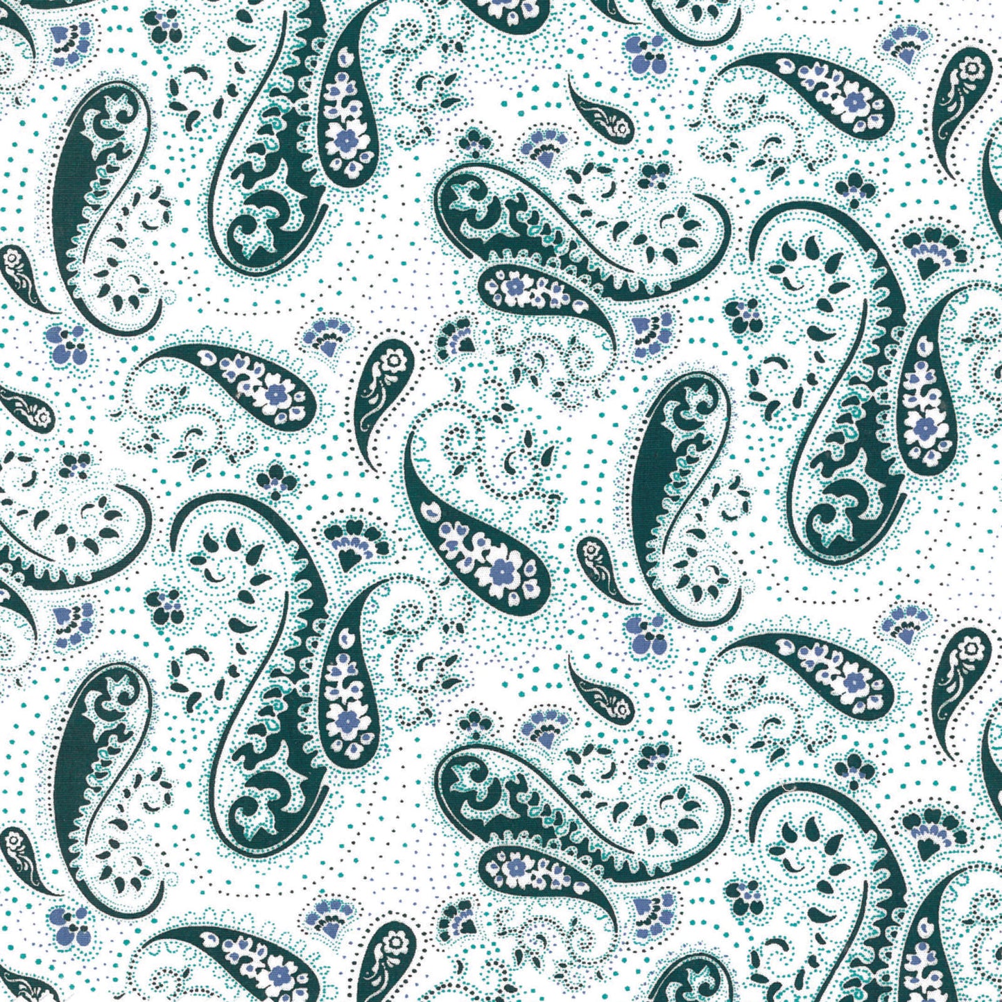 Teal Paisley George Strait