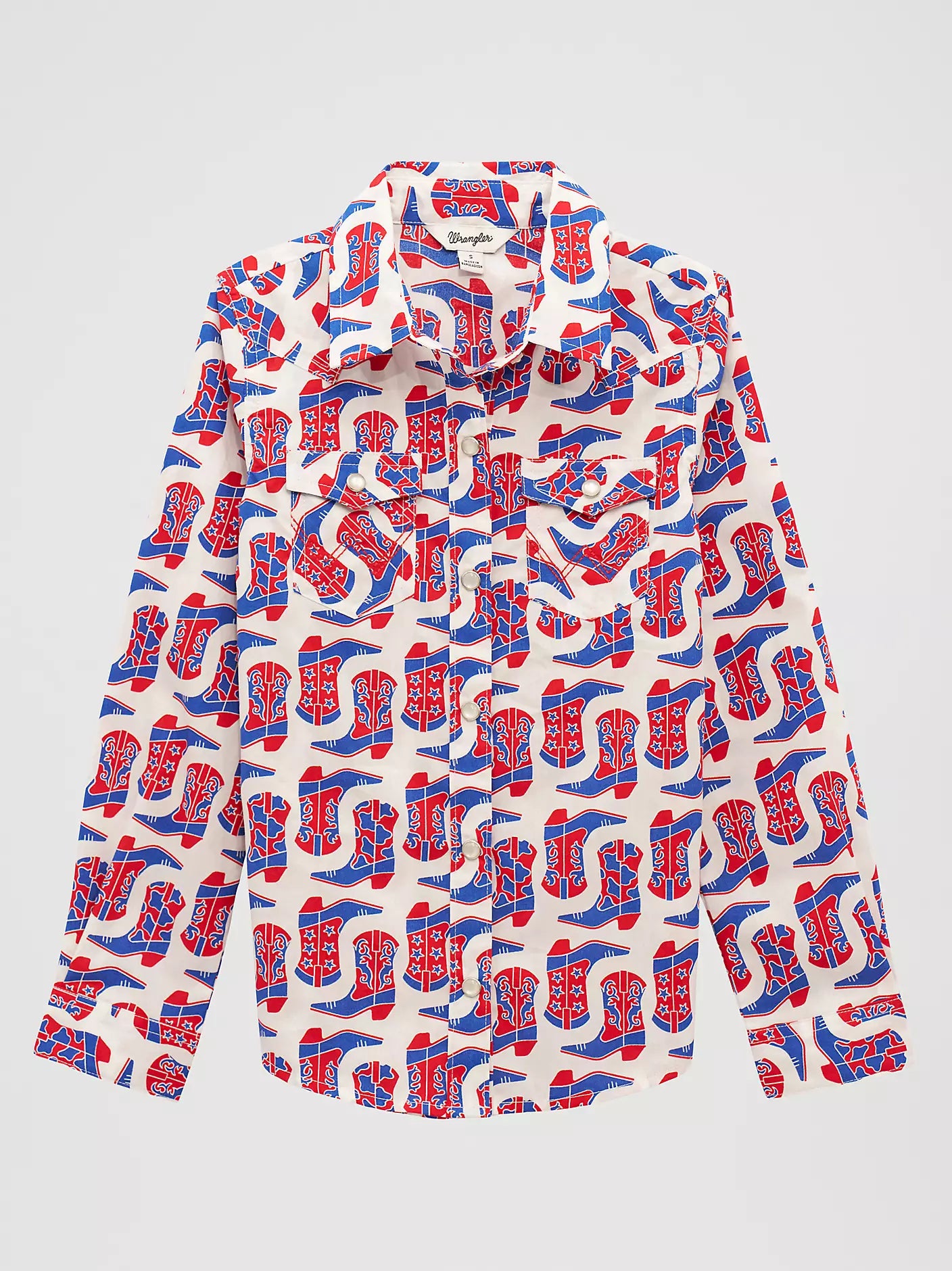 Girl's Cowgirl Boots Western Snap Shirt