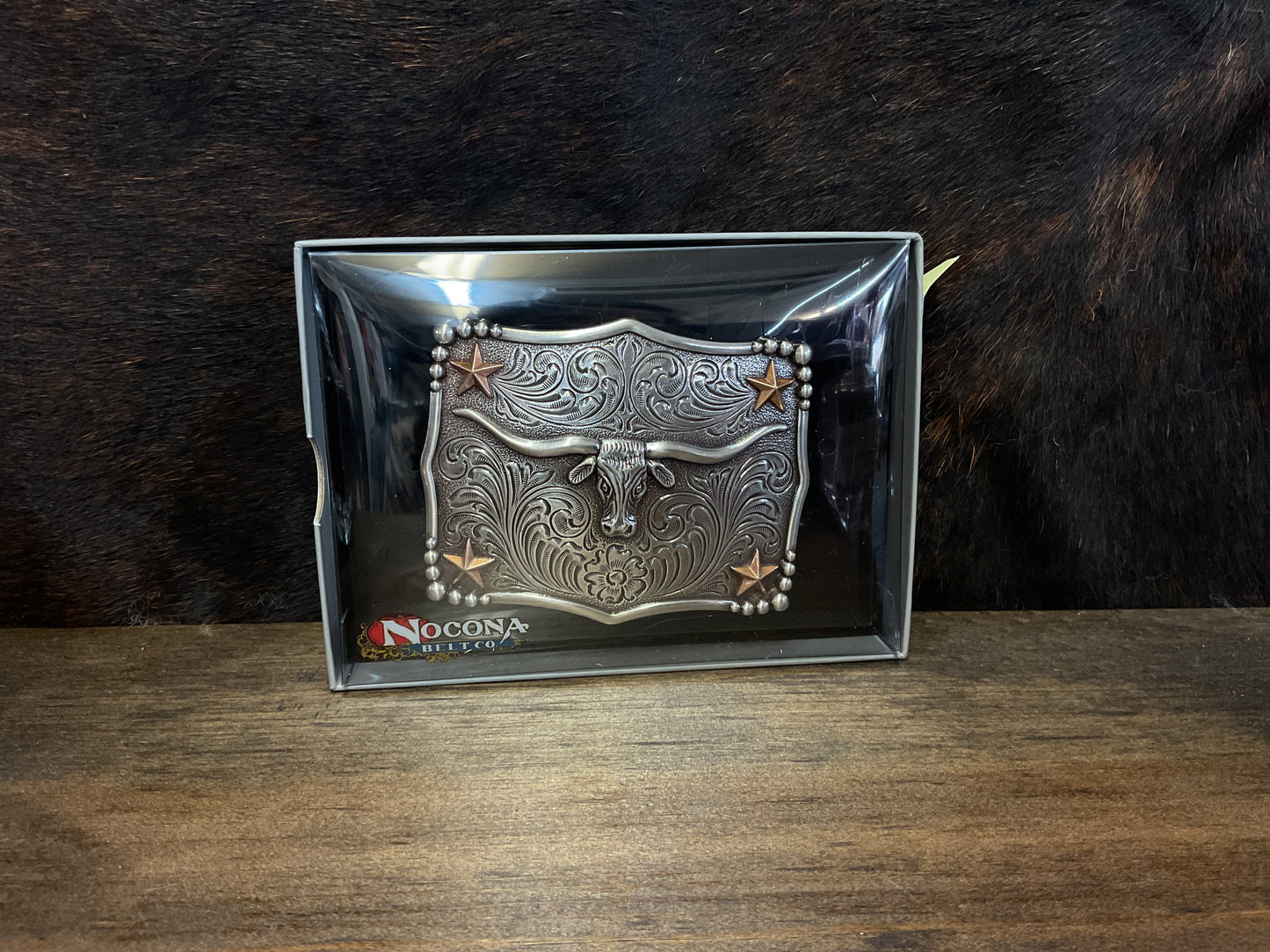 Star Longhorn Buckle