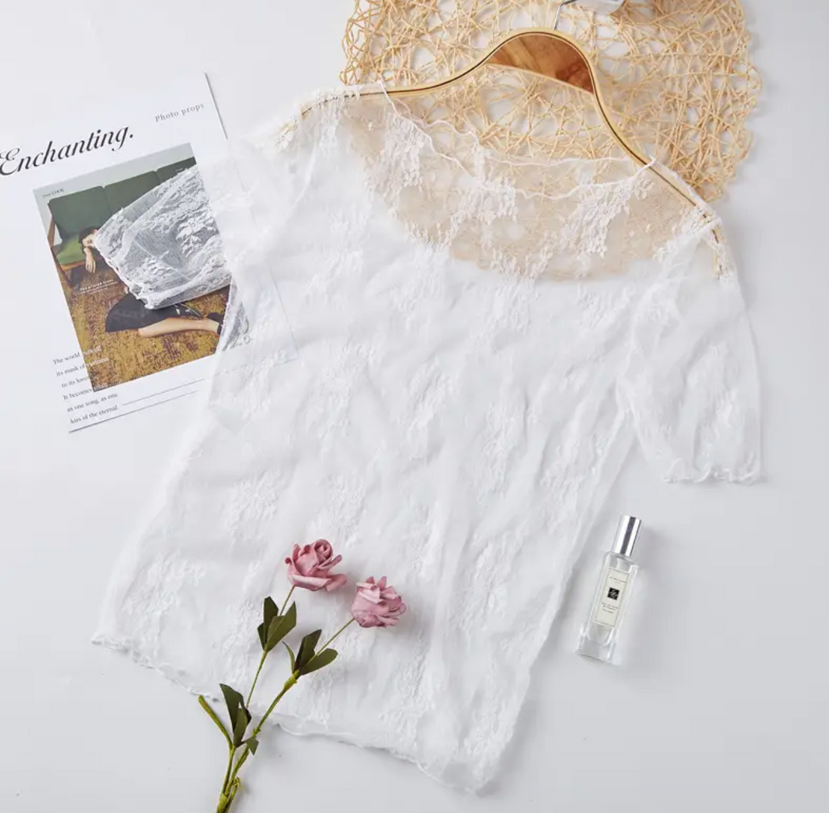 Short Lace Top