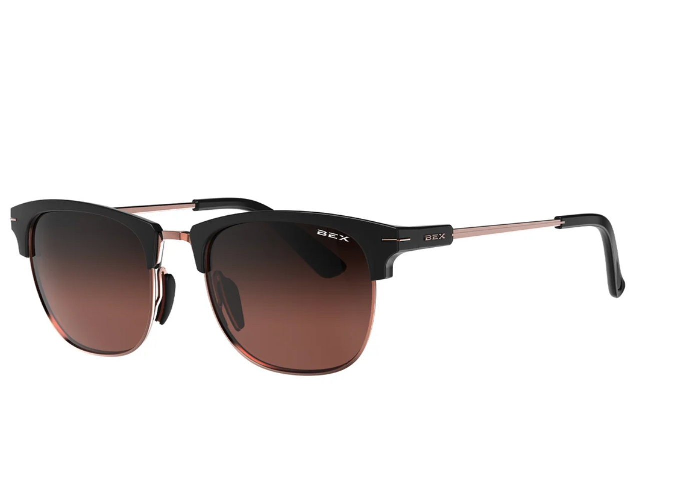 Knox- Rose Gold/Brown