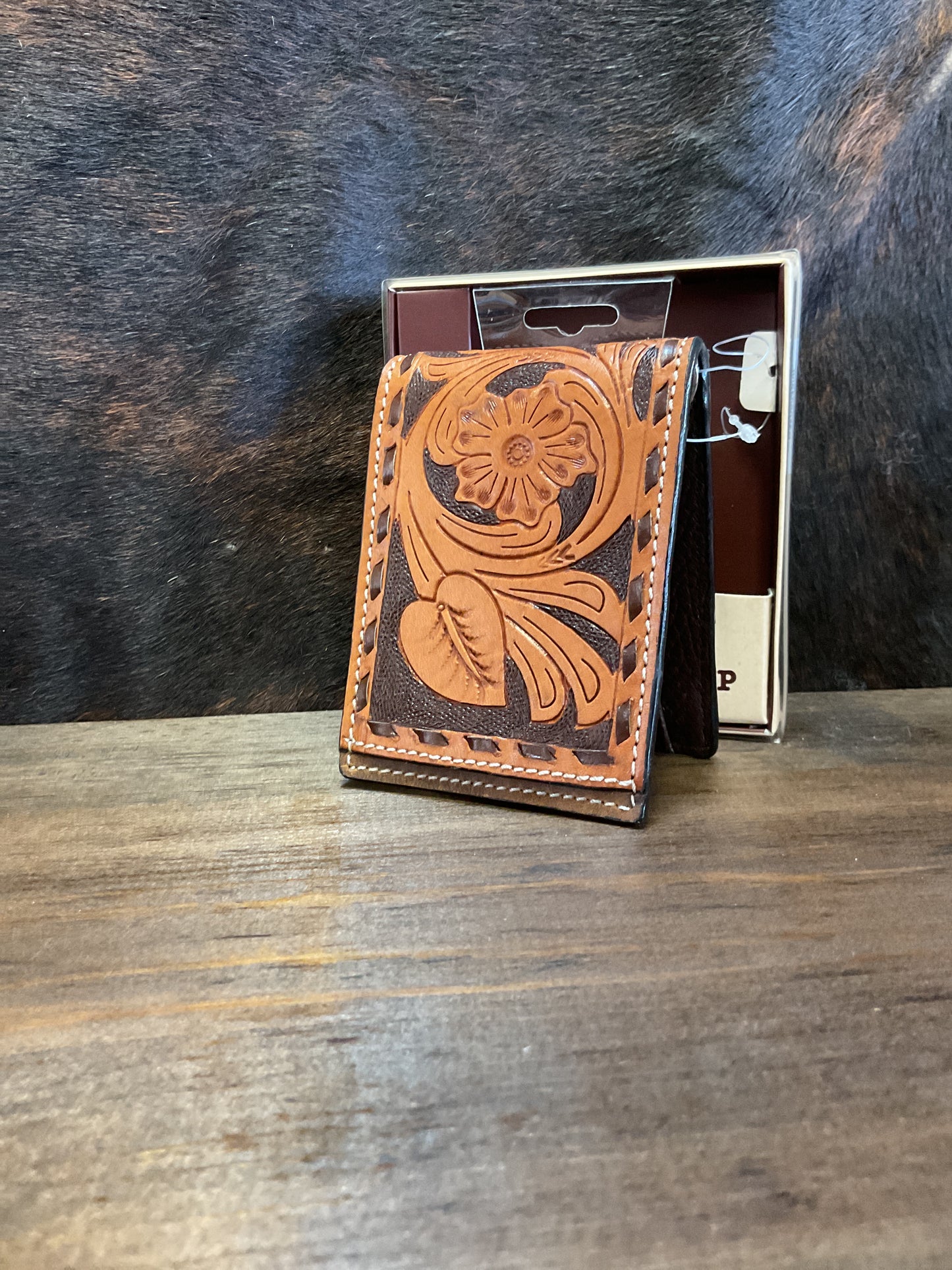 FLORAL BI-FOLD MONEY FLIP
