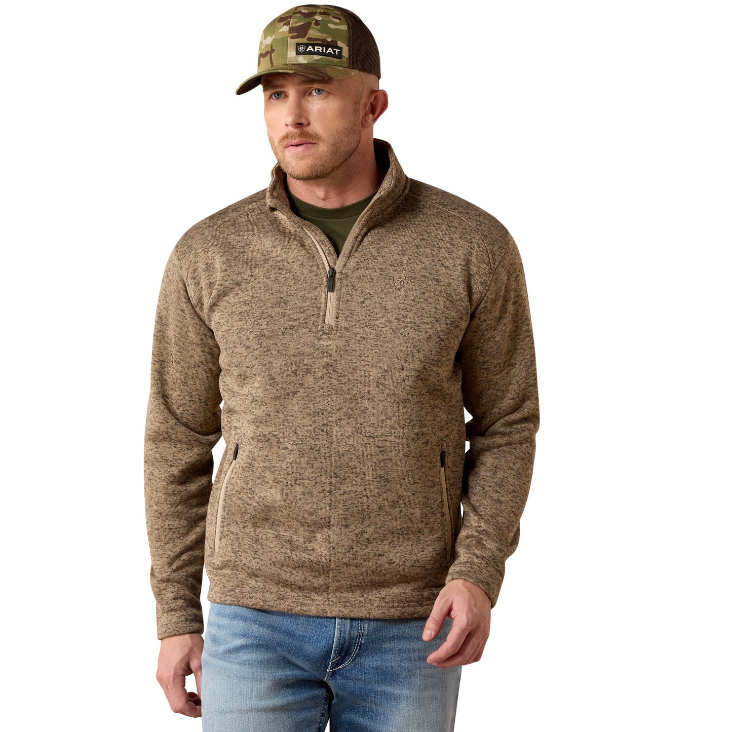 Caldwell 1/4 Zip Sweater - Savannah