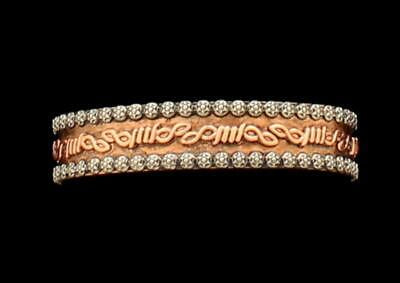 Barbwire Copper Cuff