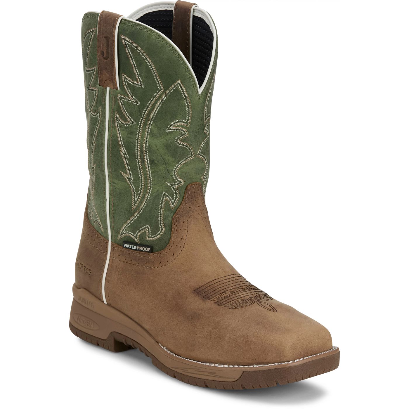Nitred Green Workboot