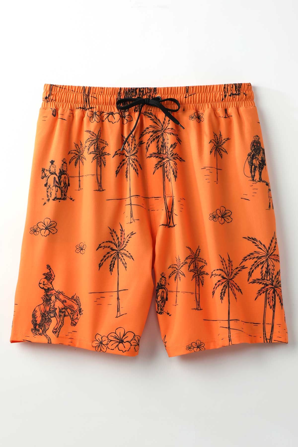 Men's Bronc Orange Trunk