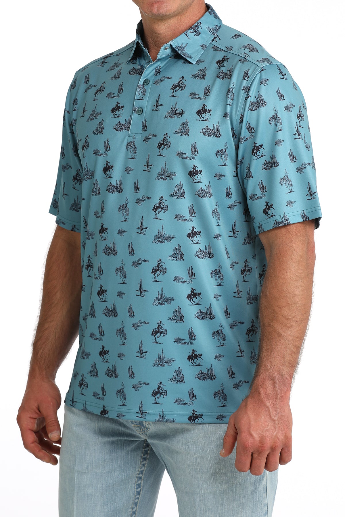Blue Bronc Polo