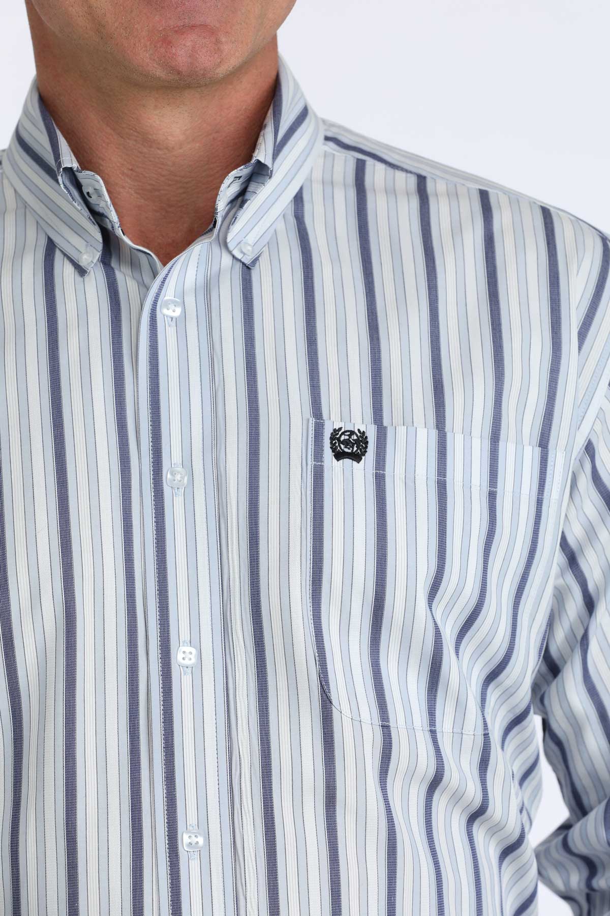 Heath Blue Stripe