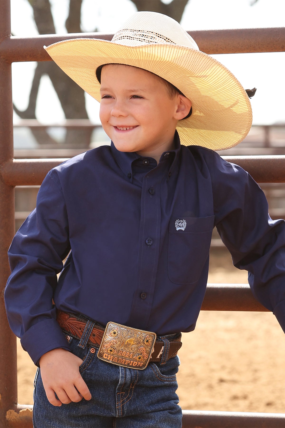 Boys Solid Navy