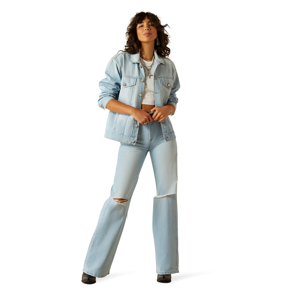 Zuma Oversized trucker jacket