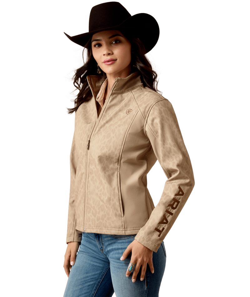 Tan Print Softshell
