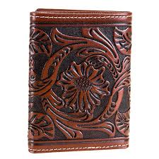 Twisted X Wallet Trifold Floral tool