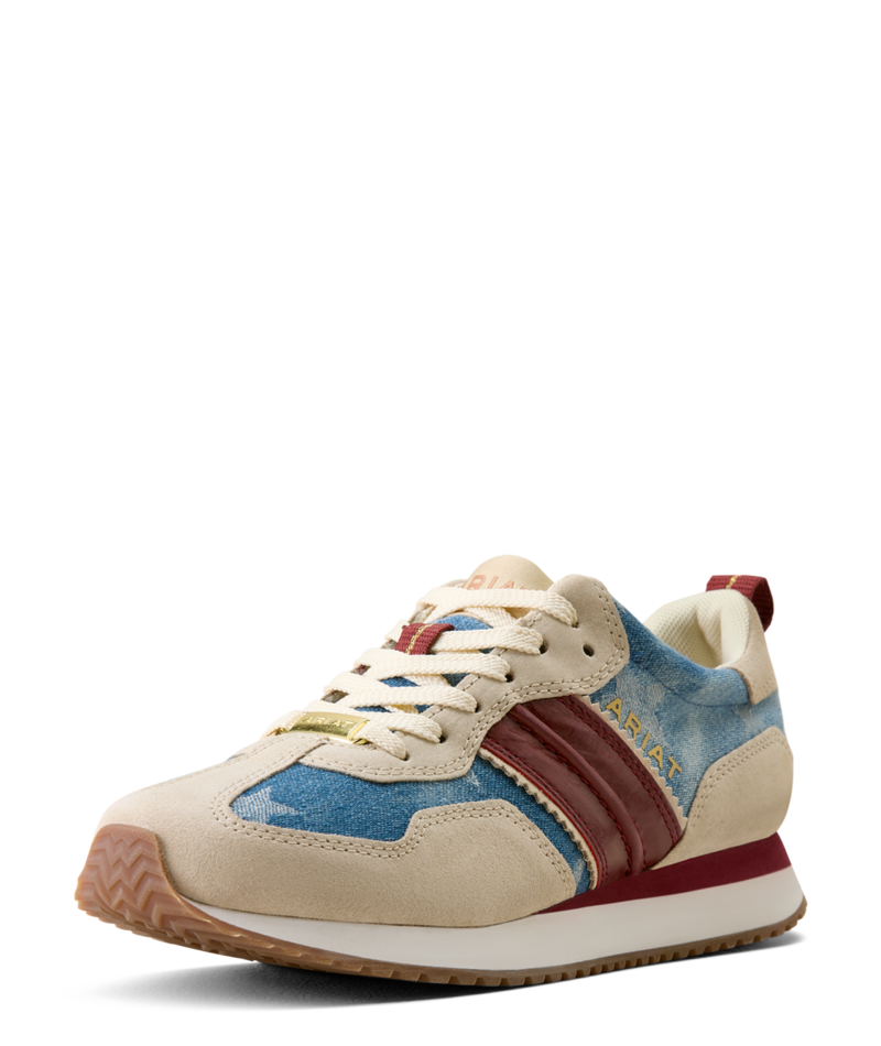 Denim Suede Ranch Runner