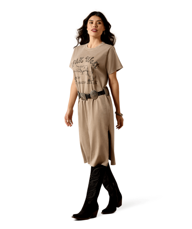 Bandito Dress TAUPE