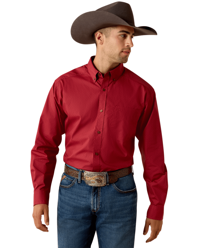 Classic Fit Shirt BRICK RED