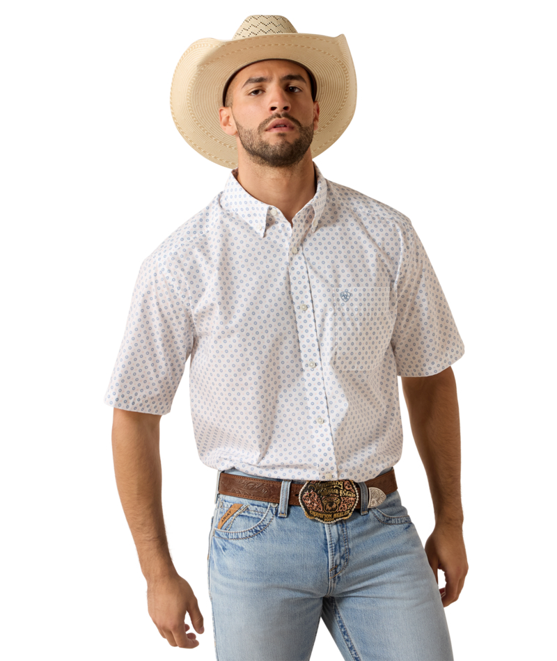 Tenzin Classic Fit Shirt WHITE