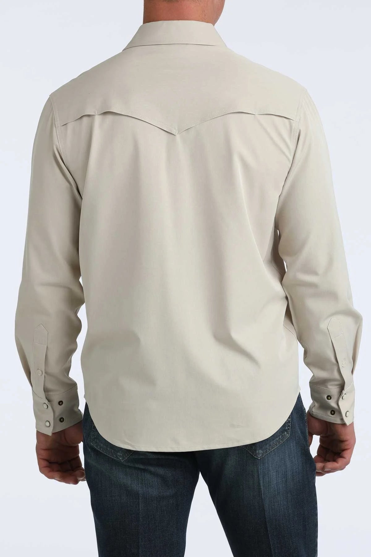 Khaki camp shirt