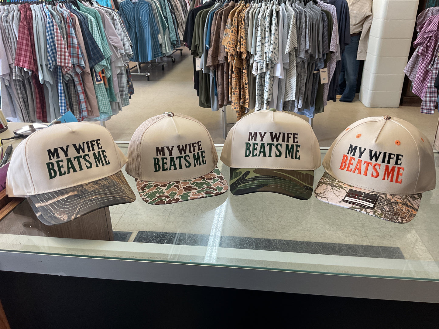 My Wife Beats Me cap