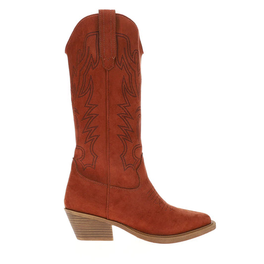 Rust Faux Leather