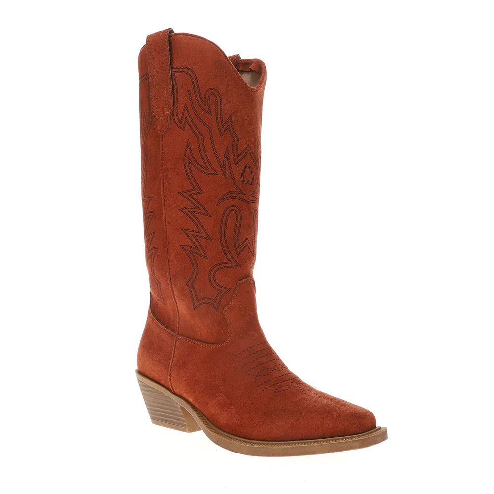 Rust Faux Leather