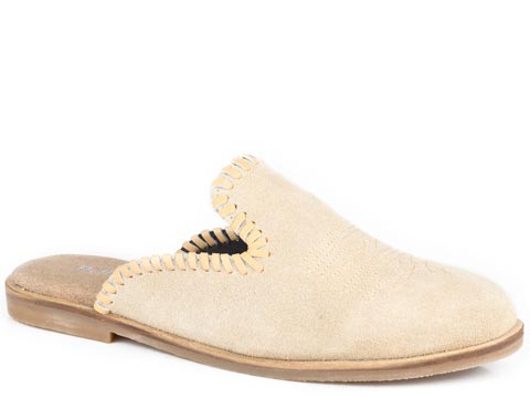 Beige Hampton Mules