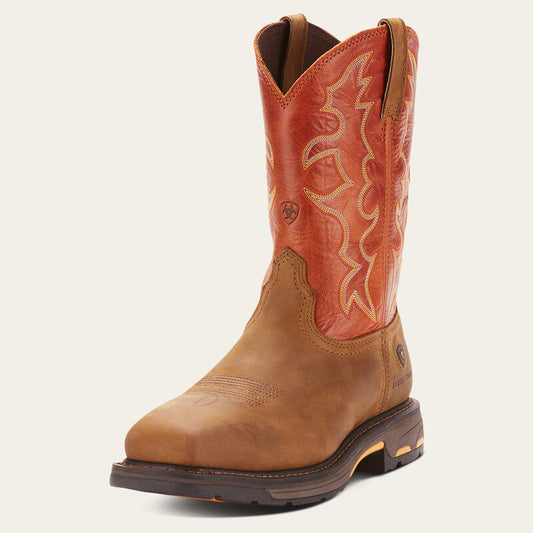 Ariat Orange Steel Toe