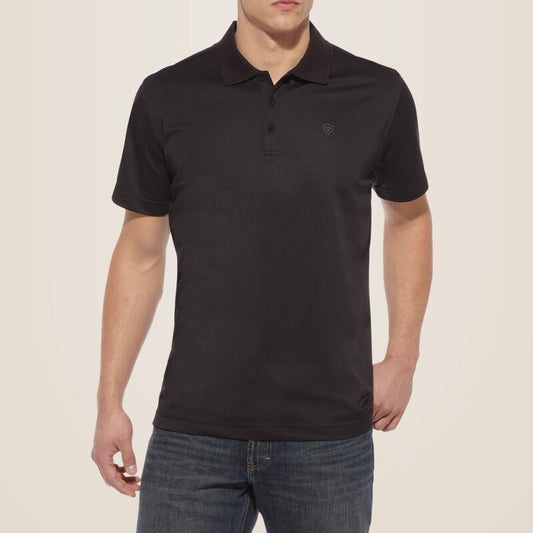 SS Black Tek Polo