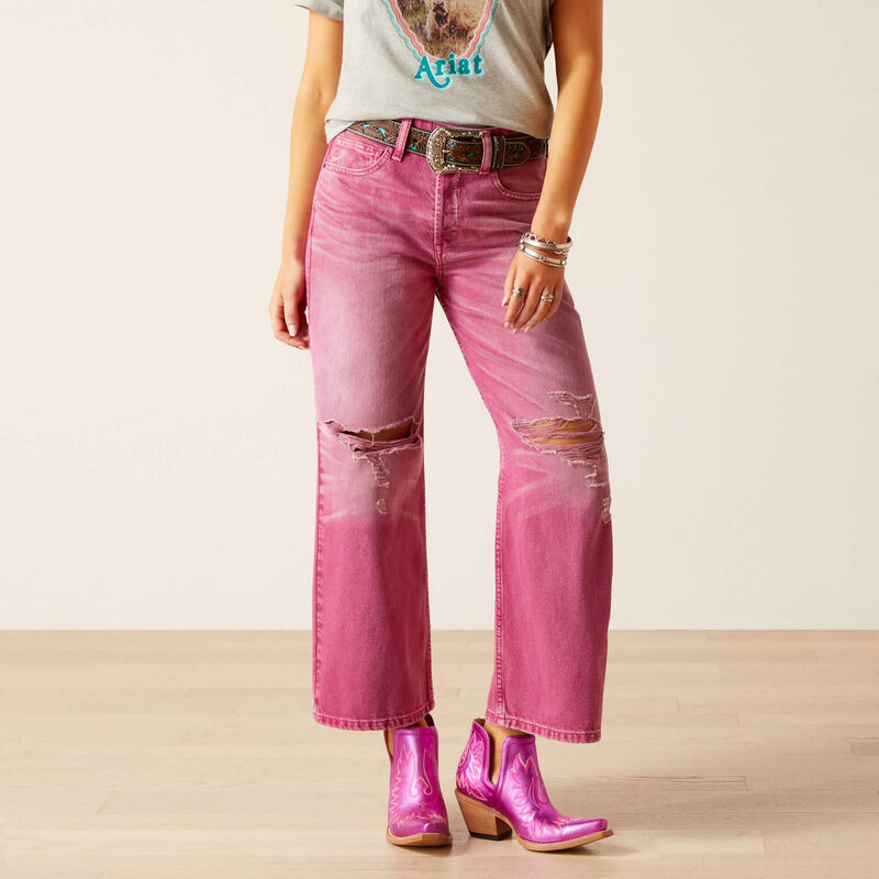 Ariat Pink Tomboy wide