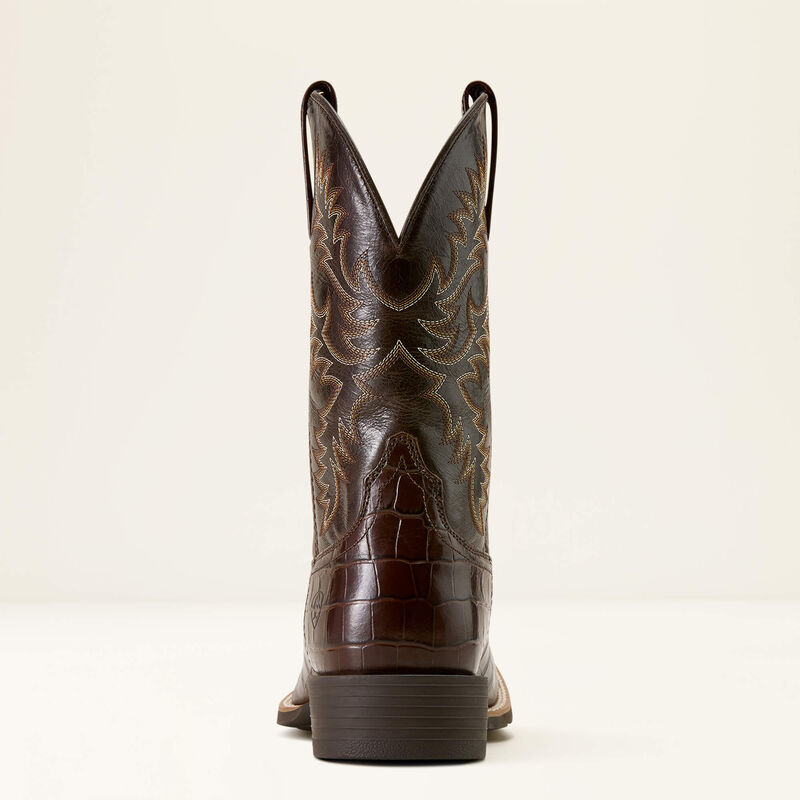 Sport Latigo Wide Square Toe Cowboy Boot