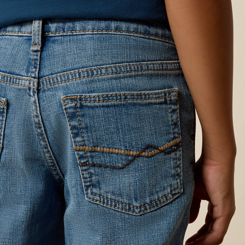 B4 Relaxed Palmer Boot Cut Jeans