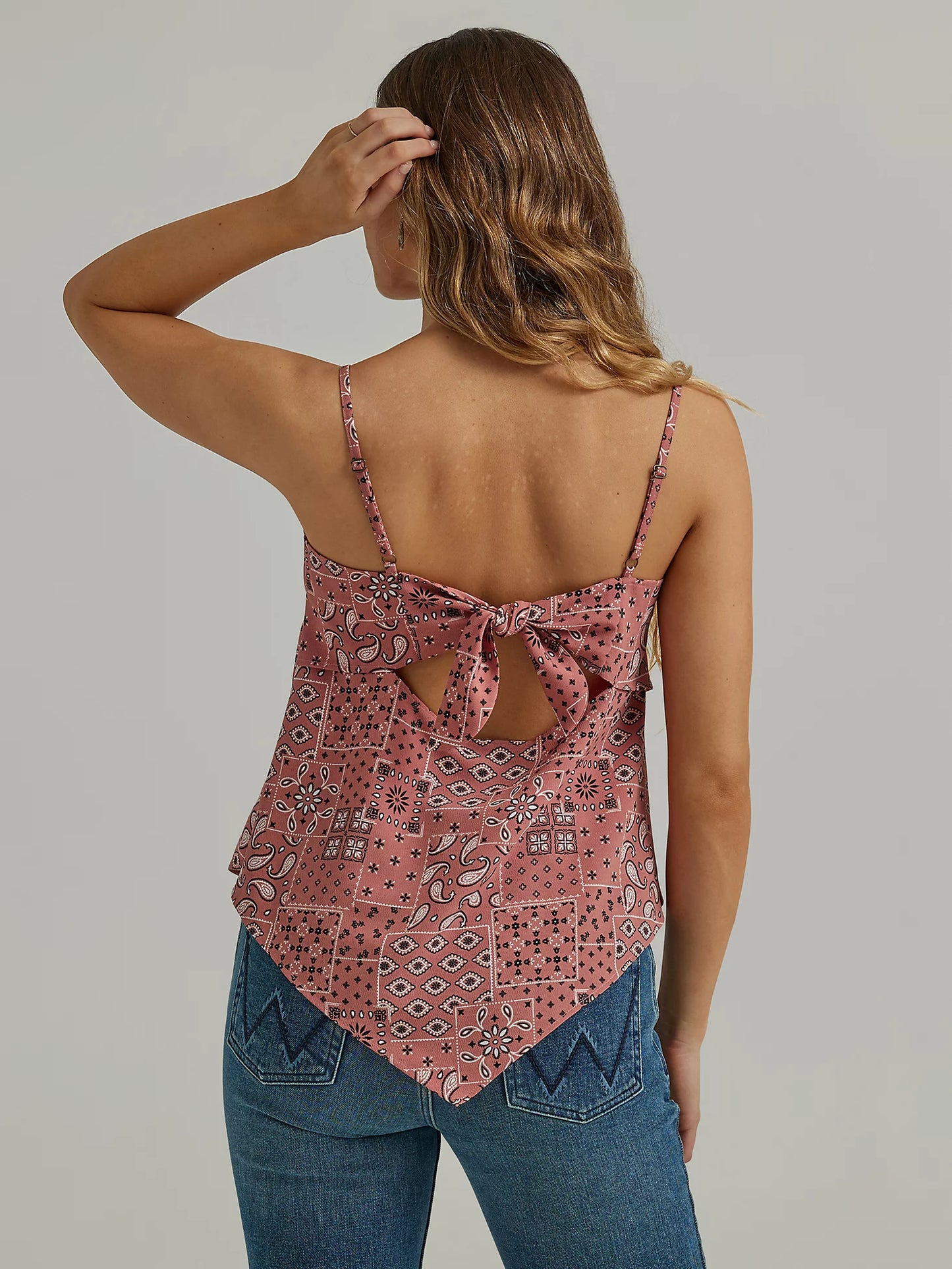 Pink Bandana Top