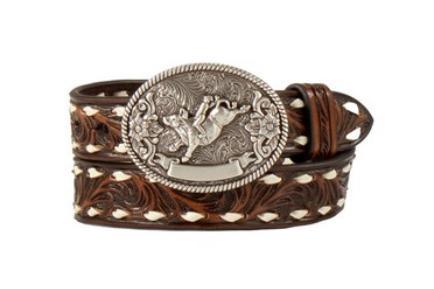 NOCONA INFANT BOYS BULL RIDER BUCKLE WESTERN BELT