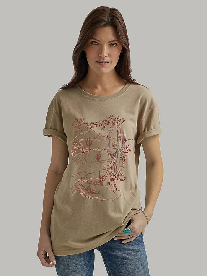 Khaki Desert Unisex tee