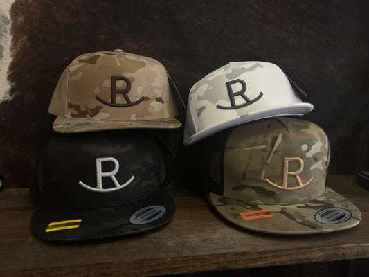 Rockin R Camo Trucker