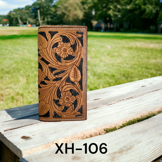 Floral Rodeo Tan Black