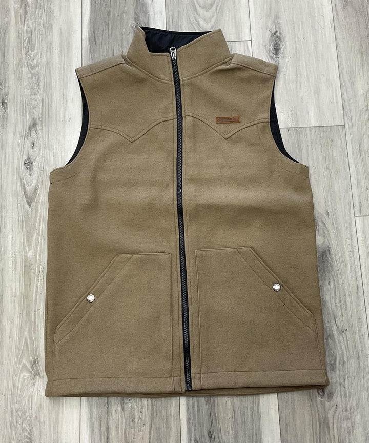 CINCH MEN’S KHAKI VEST
