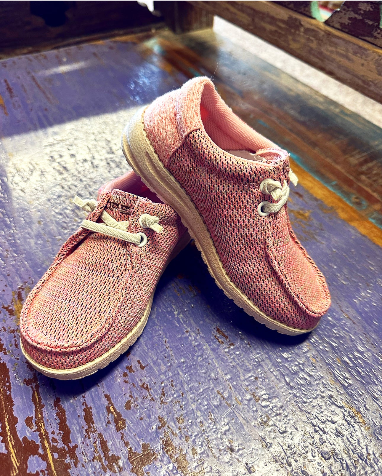 Pink Roper Mocs