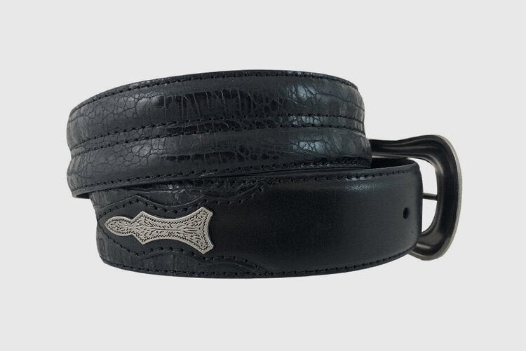 Black Leather Belt