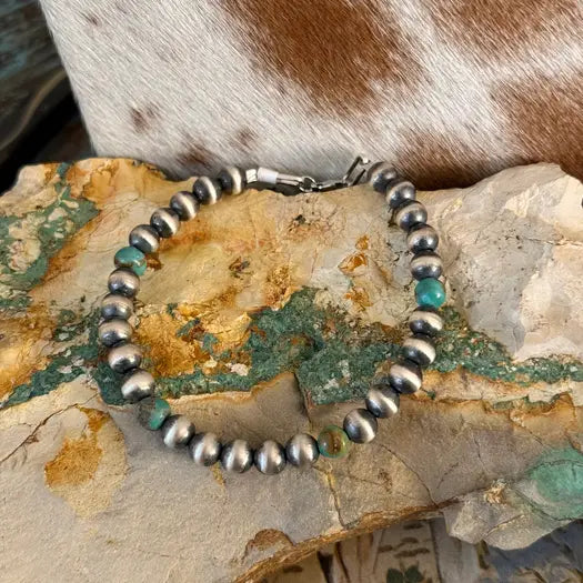 Pearl & Turquoise Clasp