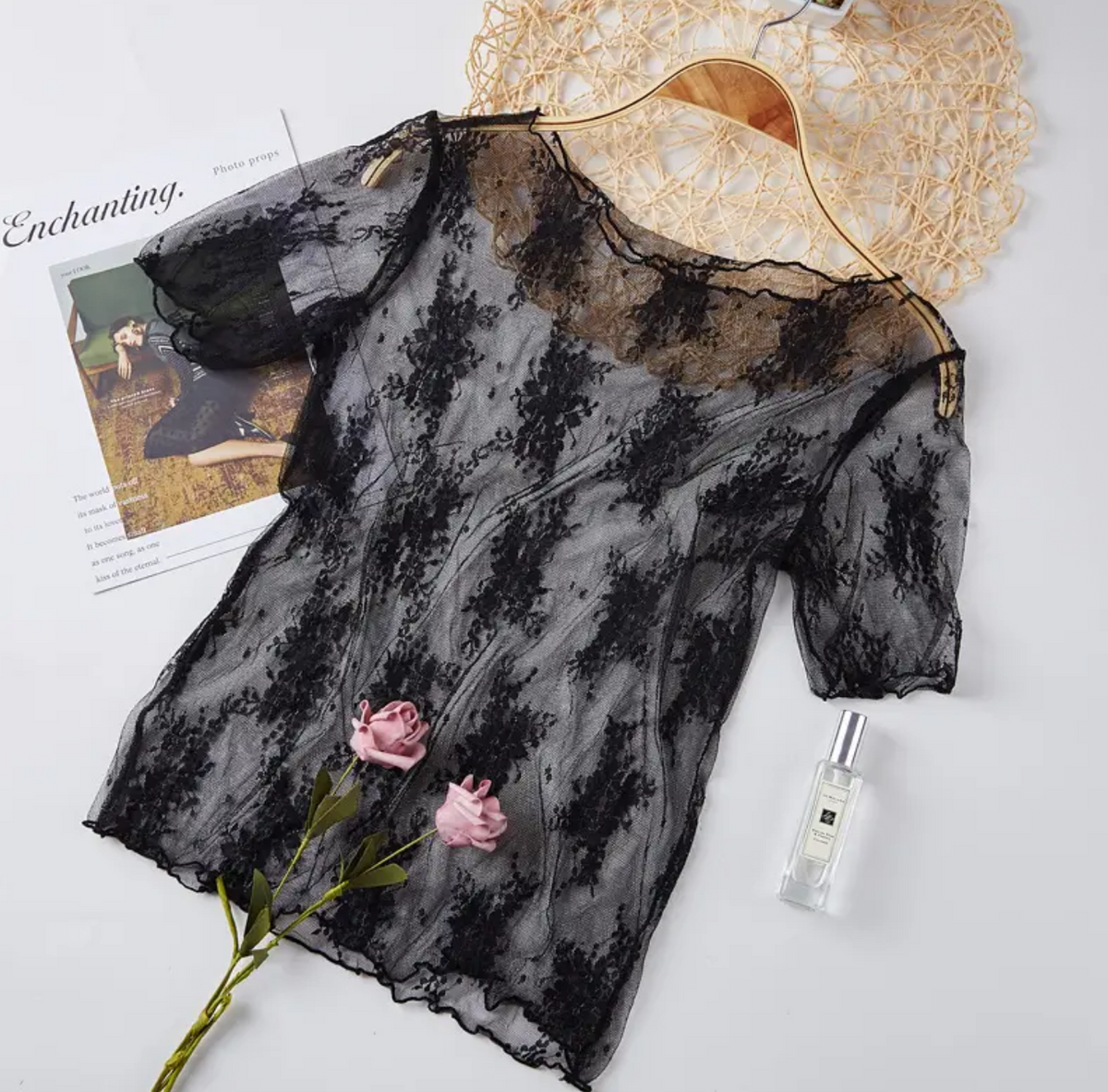 Short Lace Top