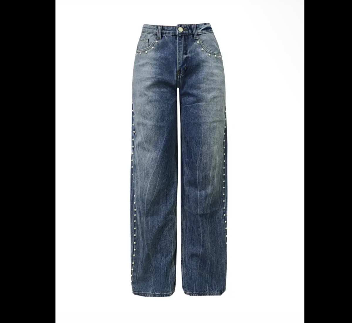 Retro Pearl Wide Leg