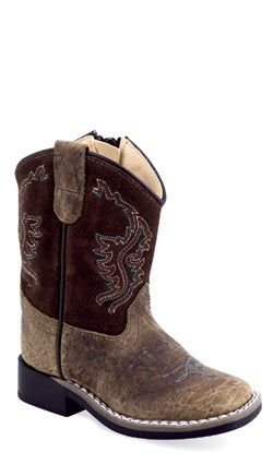 Distressed Brown Stitch
