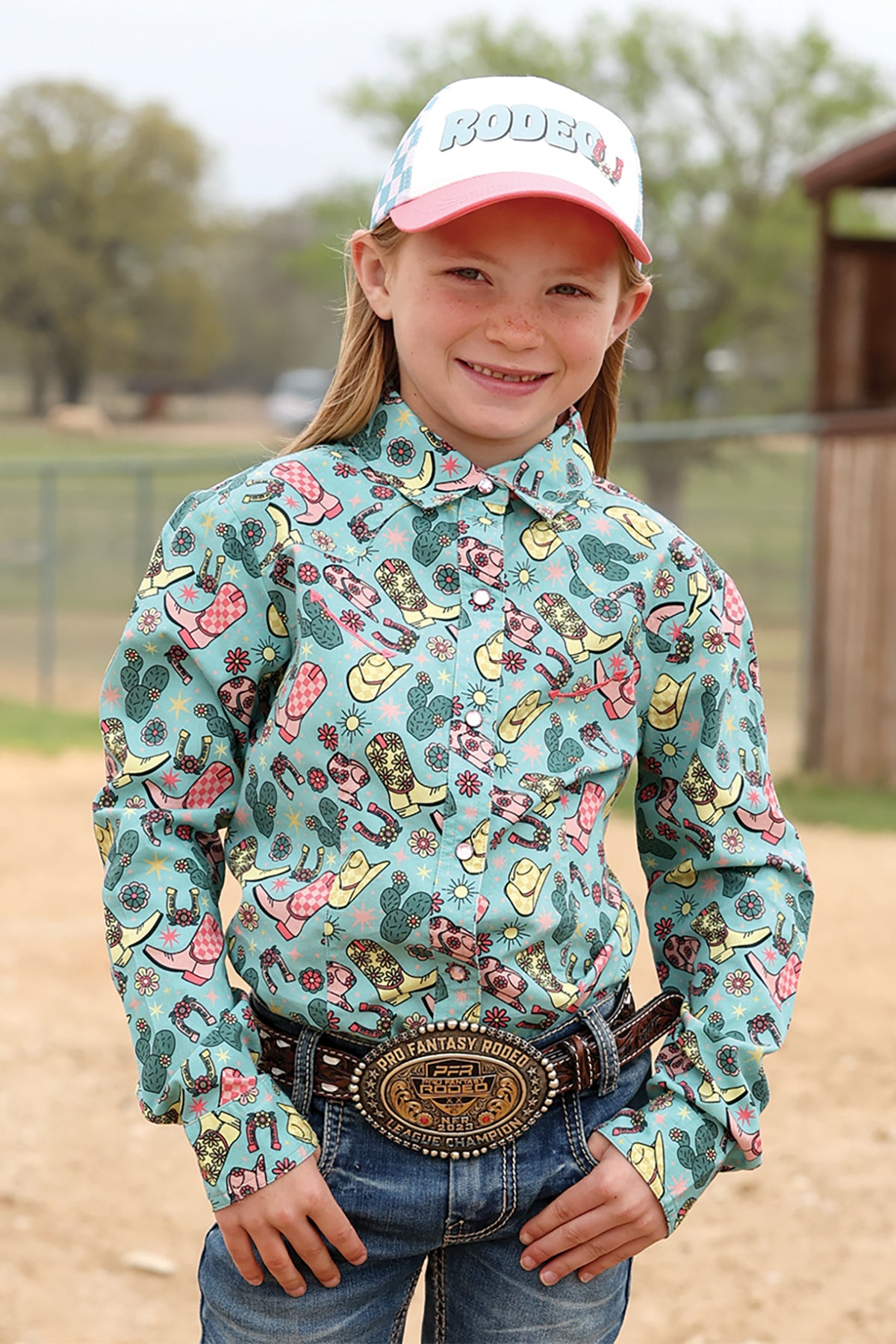 Kaylin Girls Western LS