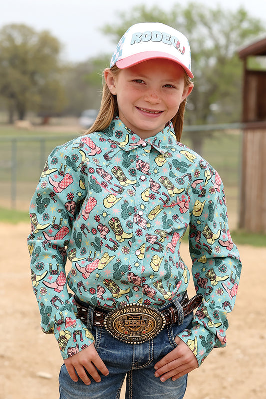 Kaylin Girls Western LS